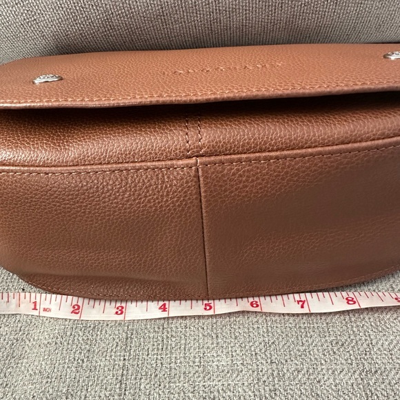 Longchamp Brown Leather Crossbody Bag - Picture 5 of 14